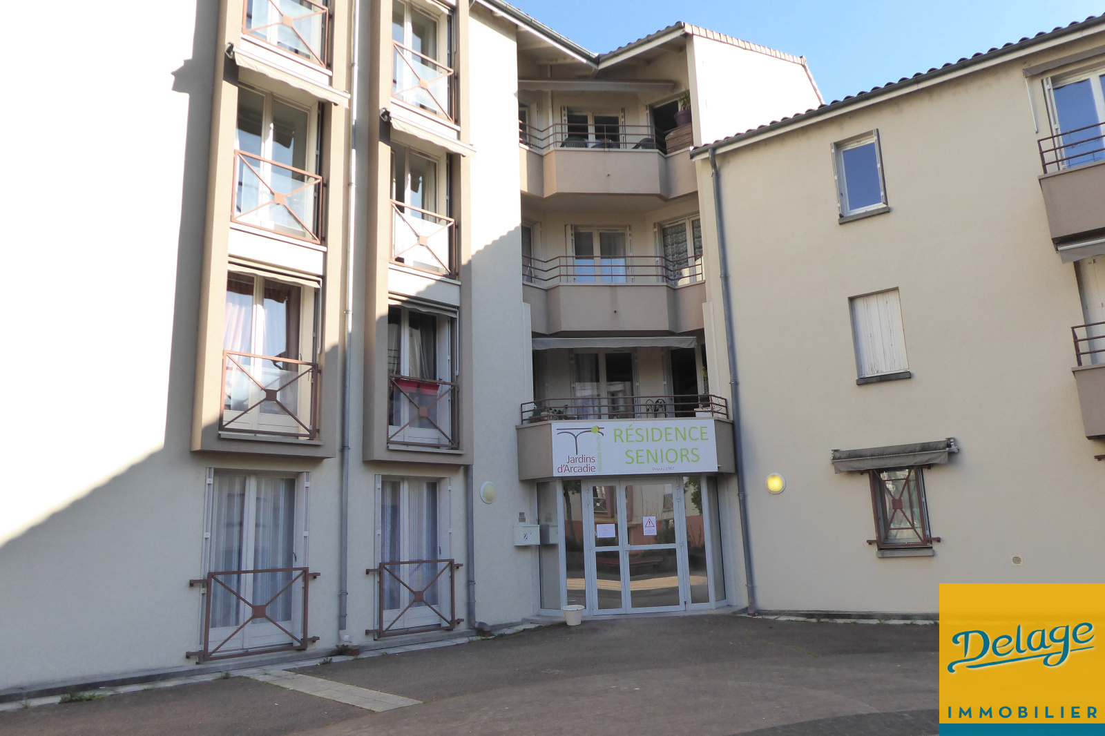 Vente T2 résidence sénior Delage immobilier Limoges